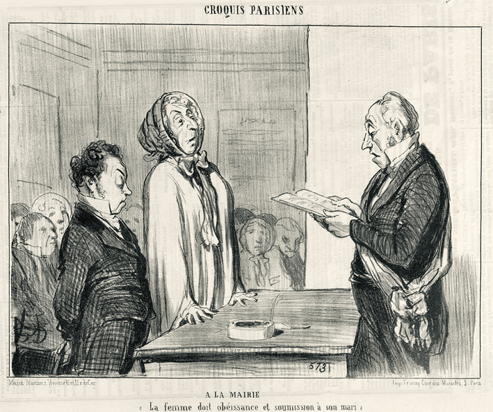  奥诺雷·杜米埃 Honore Daumier ——市政大厅